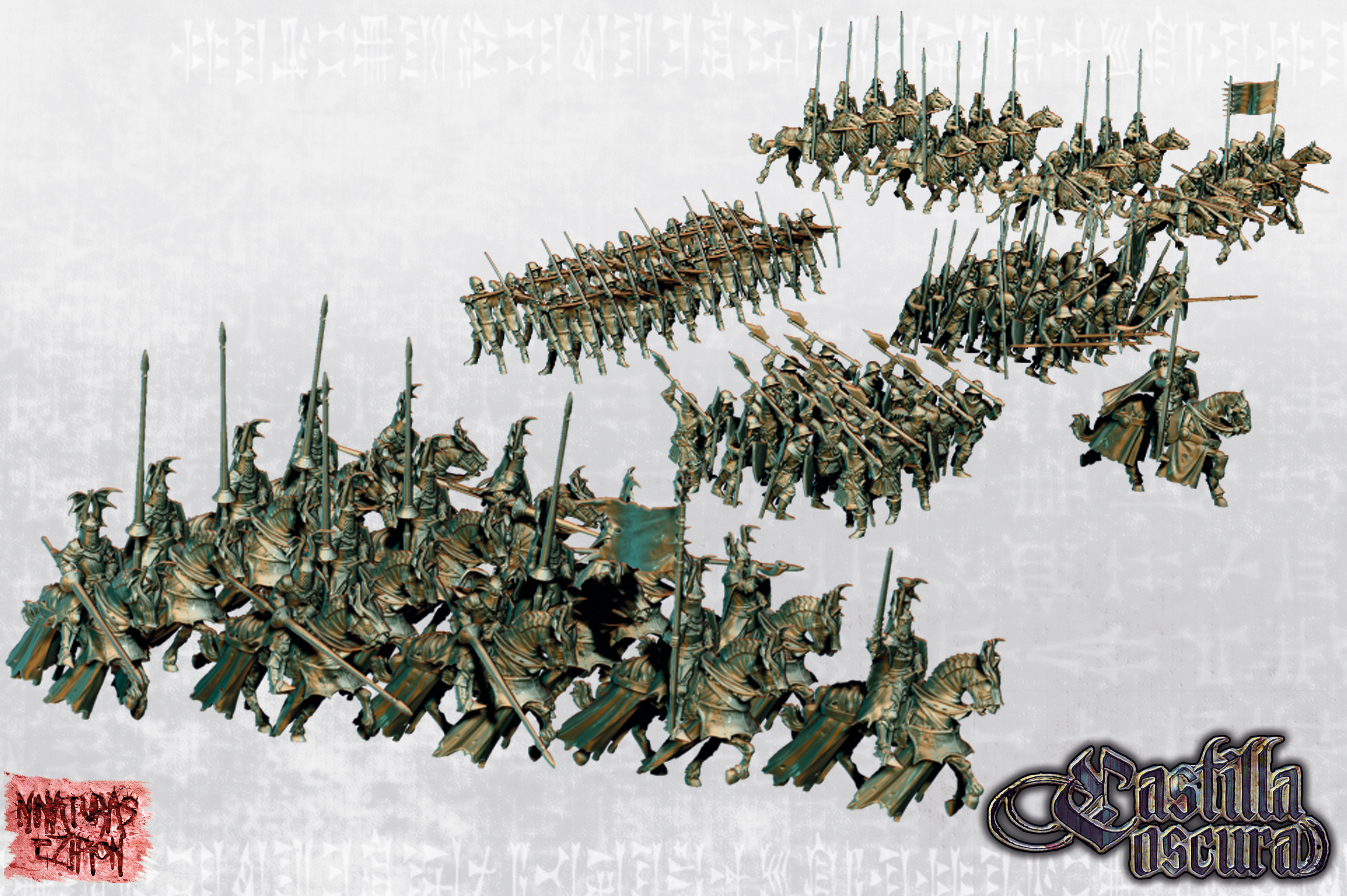 Revived Medieval Army - Complete Army Set